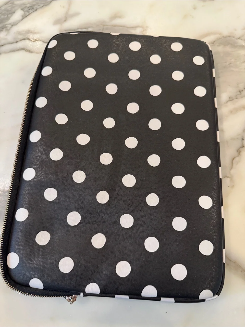 kate spade Black and White Polka Dot Laptop Sleeve